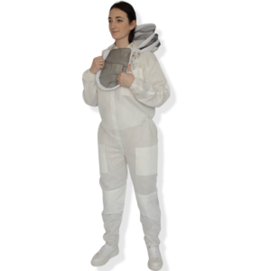 Ventilated bee jacket with veil female