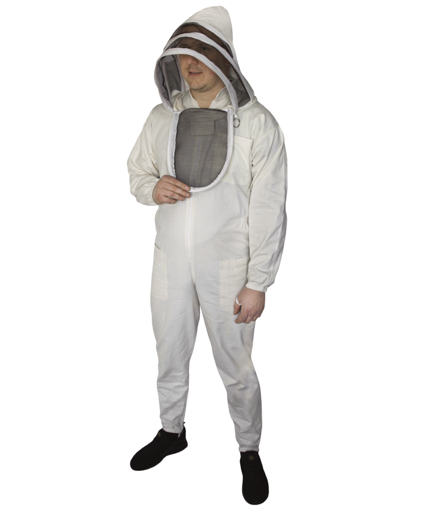 3 Layer Ventilated Suit round and fencing veil bee suit beekeeper 6XL & 7XL 